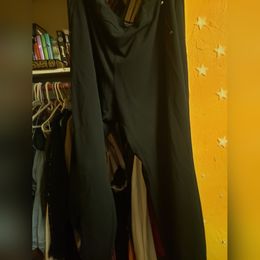 soho 3x classy black pants no pockets